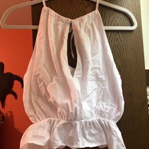 Urban Outfitters keyhole crop tank top